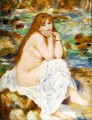 seated bather Pierre Auguste Renoir